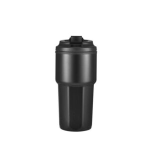 Giftology Steel/PP Double Wall Travel Mug 500ml - Black