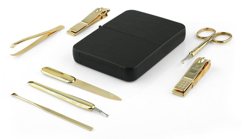 Premium Grooming / Manicure Set - Gold