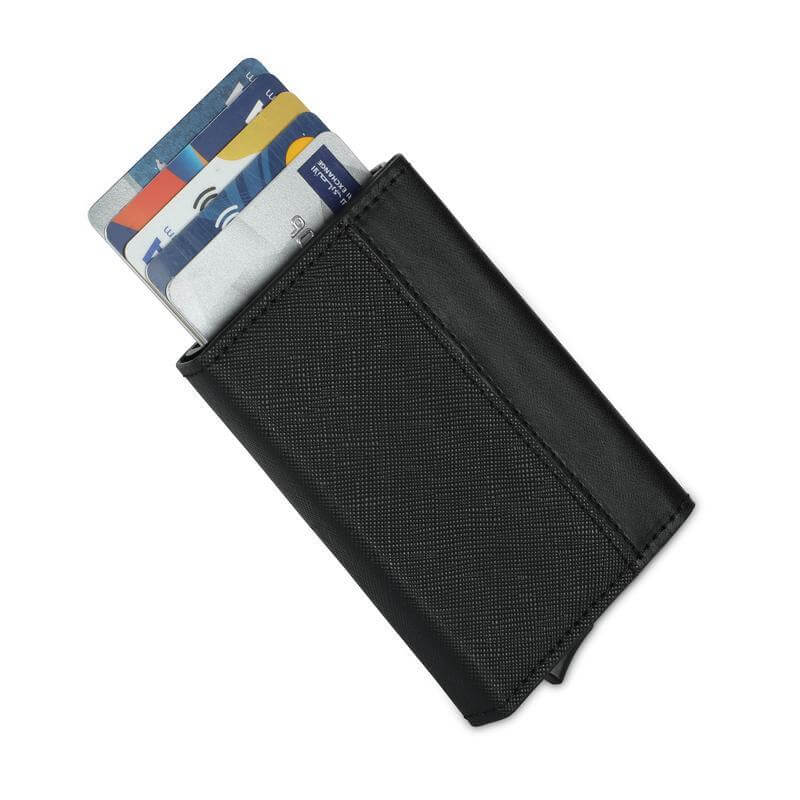 Sliding Card Holder - Black