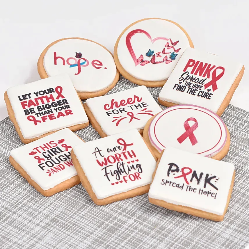 Breast Cancer Awareness Cookies